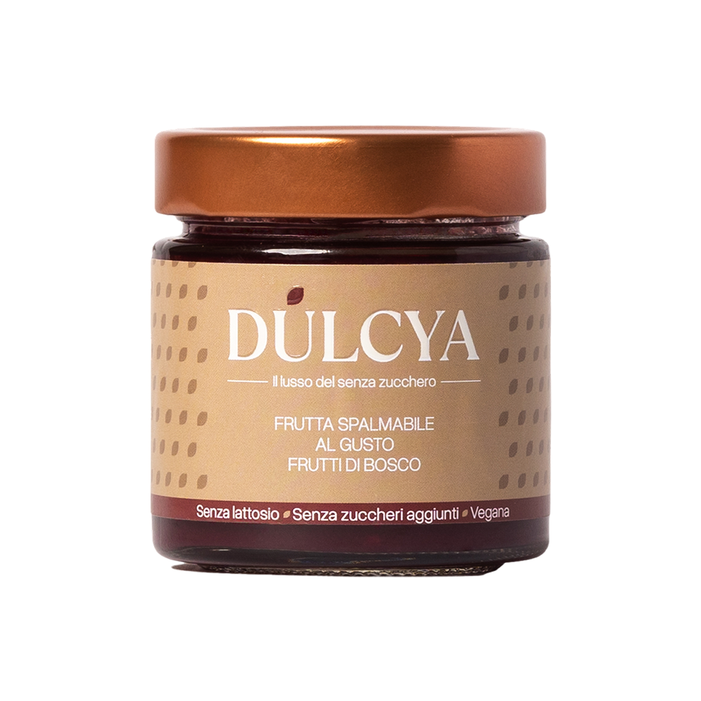 Wild berry-flavoured fruit spread with natural sweeteners