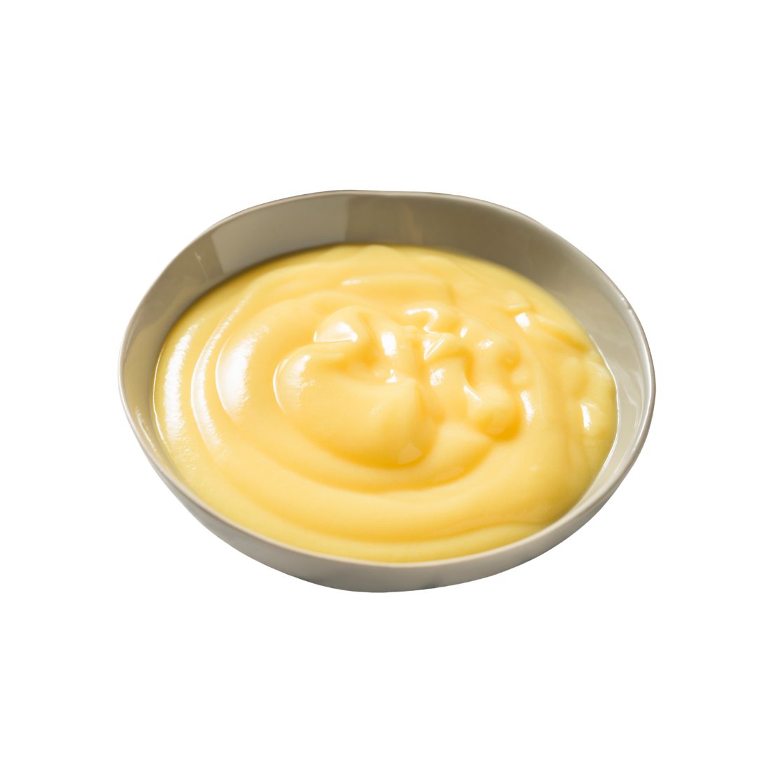Custard with no added sugar