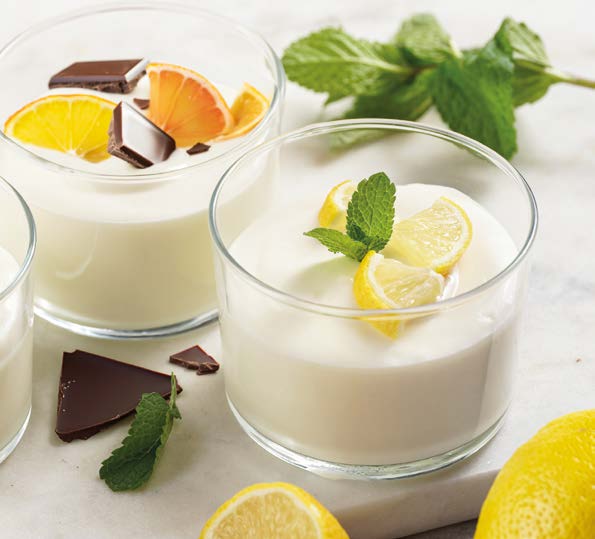 Citrus mousse