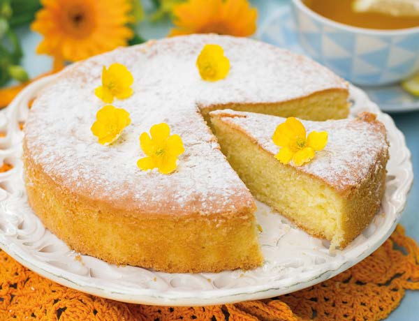Gluten-free margherita cake