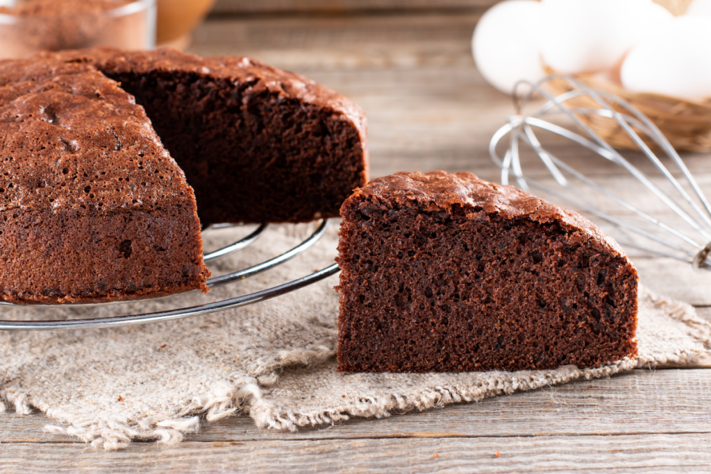 Chocolate and coffee cake